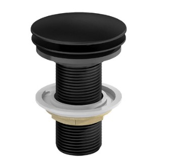 VALVULA CLICK BLACK REDONDA FINA1608 